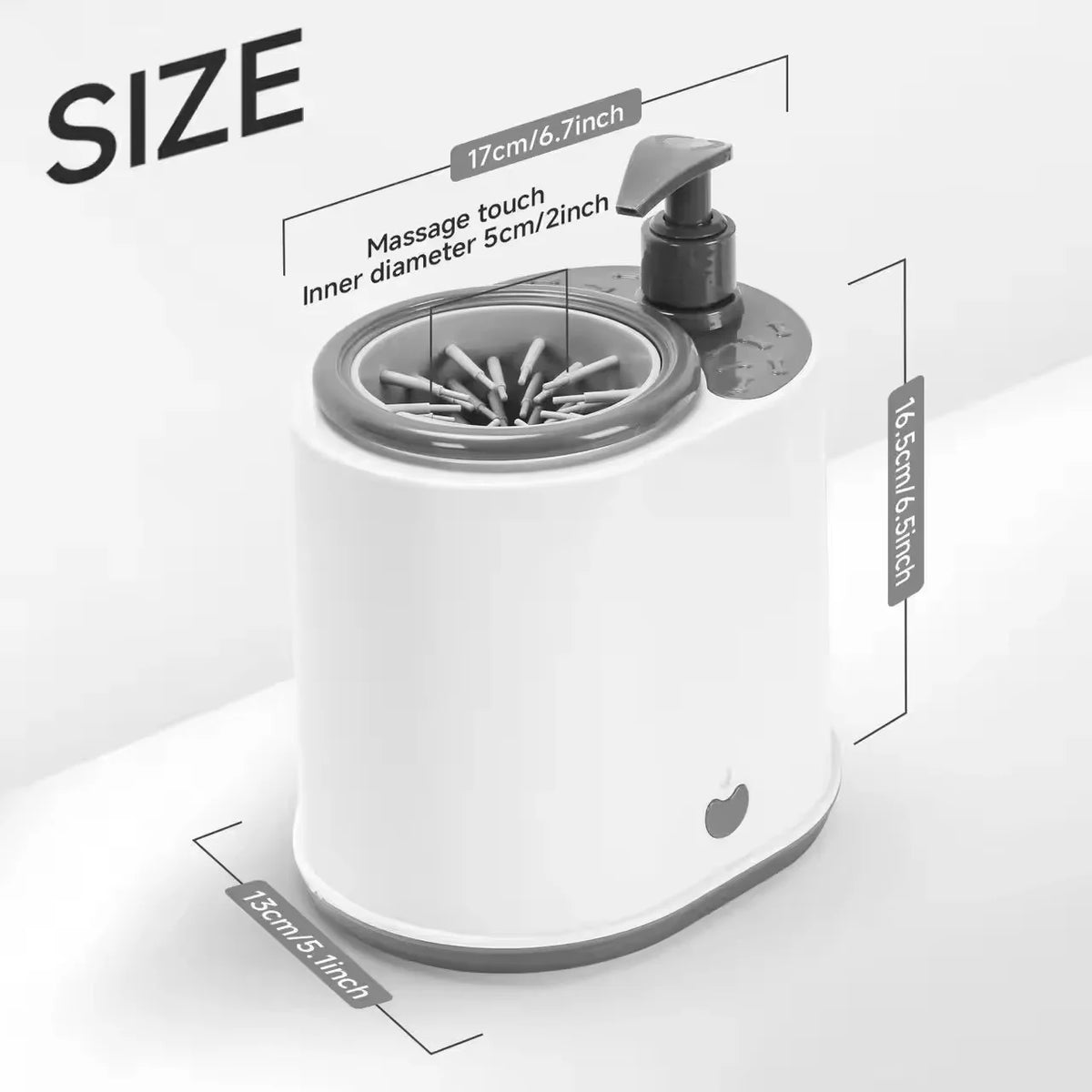 New Pet Foot Washing Machine Household Electric Foot Washing Machine Dog and Cat Paw Cleaner Non Wiping Foot Washing