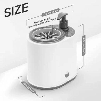 New Pet Foot Washing Machine Household Electric Foot Washing Machine Dog and Cat Paw Cleaner Non Wiping Foot Washing